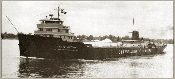 Photo of the lake freighter Cliffs Victory