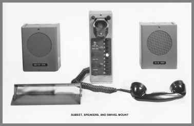 1950s Lorain control head and accessories