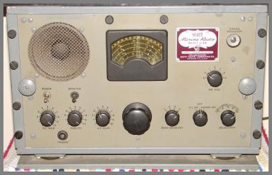 Scott Radio Labs. SLR-M receiver - WW2 vintage