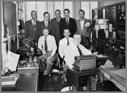 The WLC operating crew in 1953