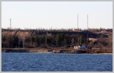 View of WLC from Lake Huron